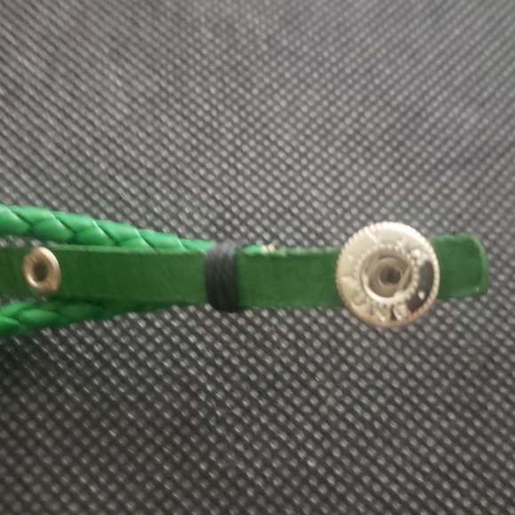 2 pc Green yellow happy religious bracelet s… - Picture 9 of 9